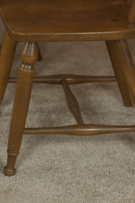 Vintage Maple Dining Room Table and Chairs