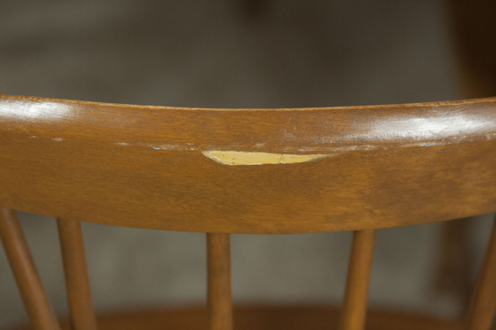 Vintage Maple Dining Room Table and Chairs