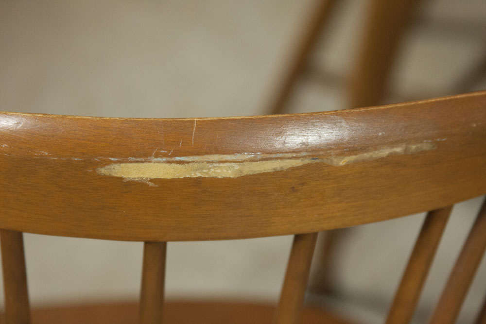 Vintage Maple Dining Room Table and Chairs