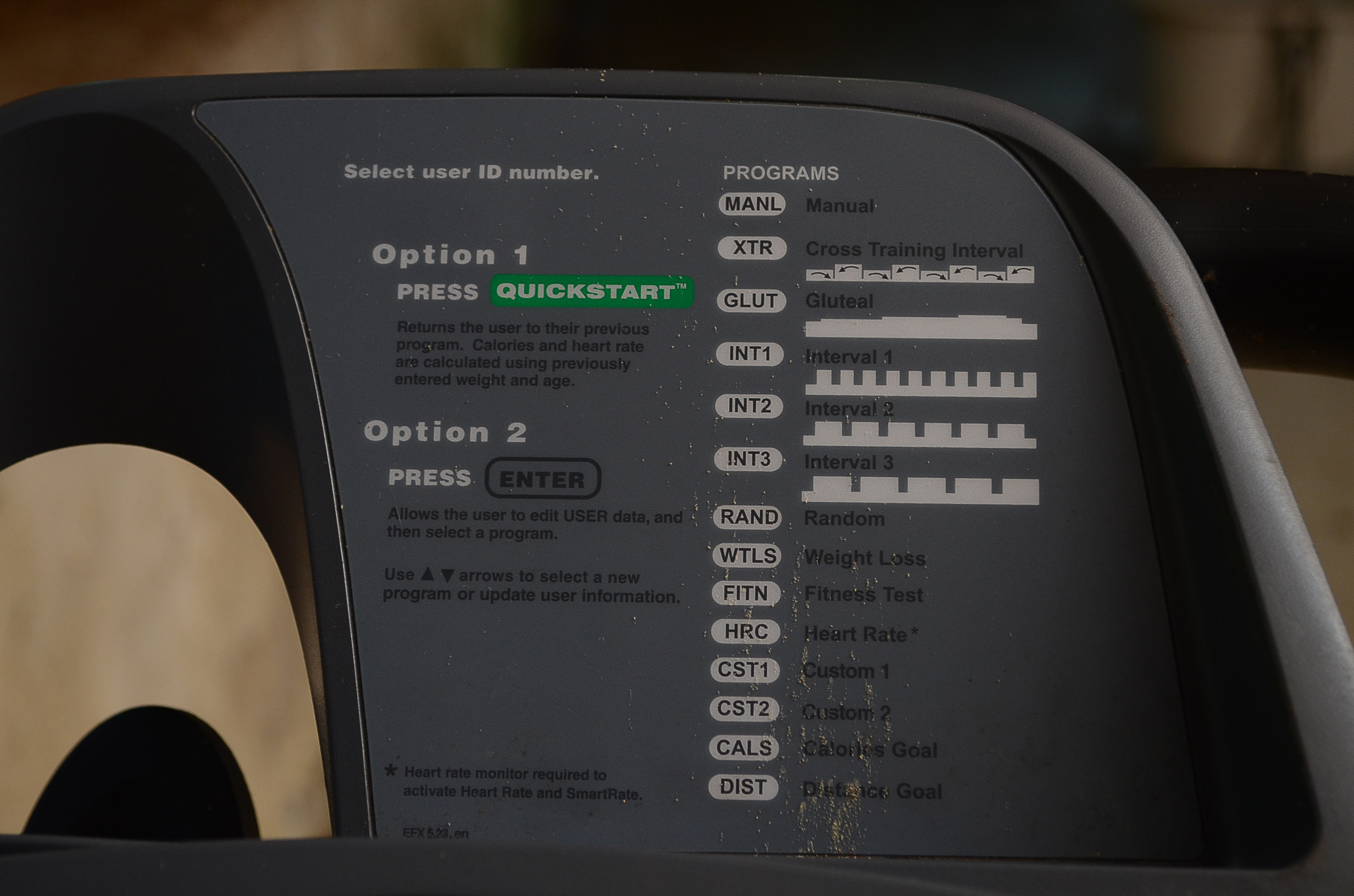 Precor EFX 5.23 Elliptical