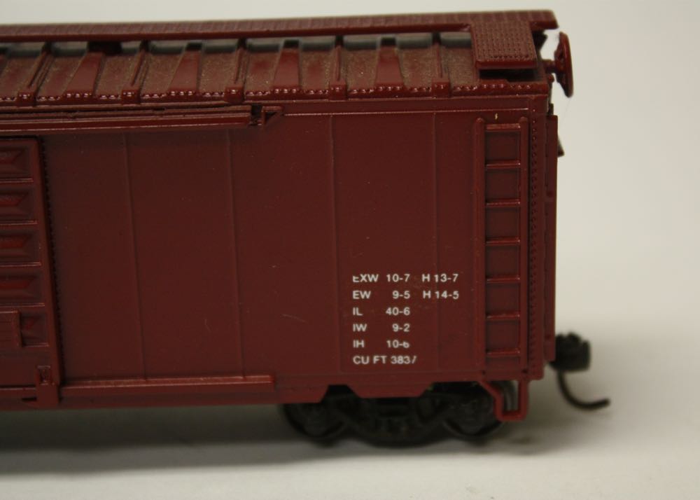 Collection of RJ Corman Model Train Cars