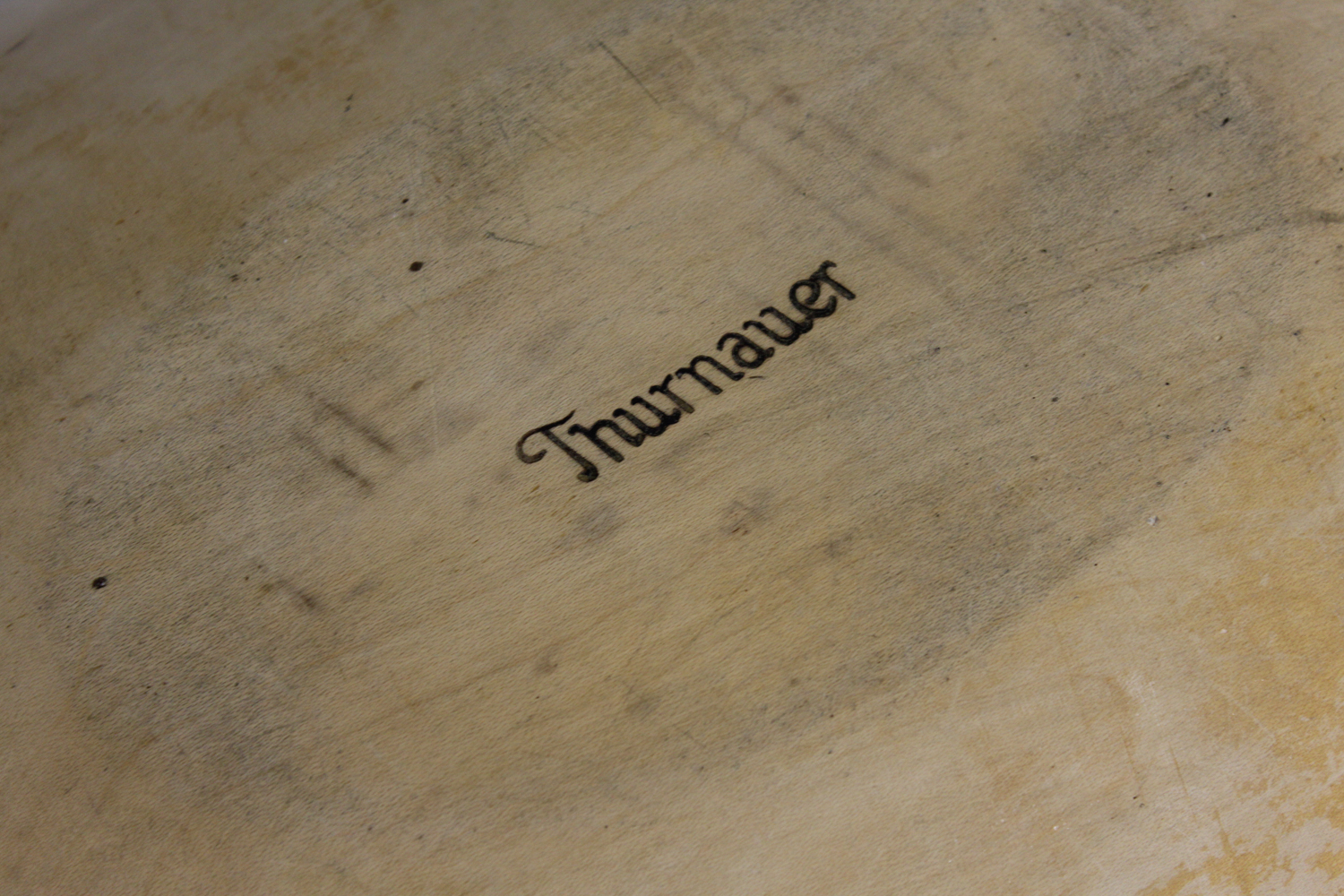 Vintage Wooden German Thurnauer Dough Bowl