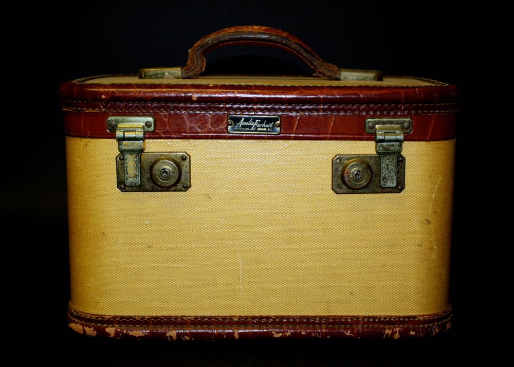Vintage Amelia Earhart Train Travel Case