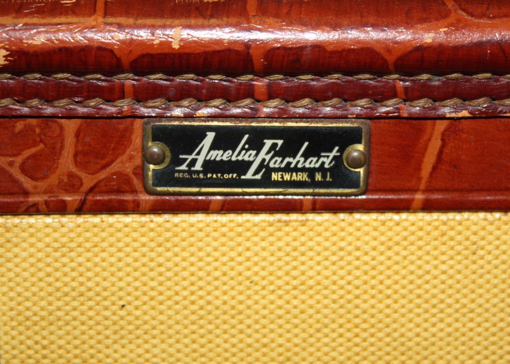 Vintage Amelia Earhart Train Travel Case