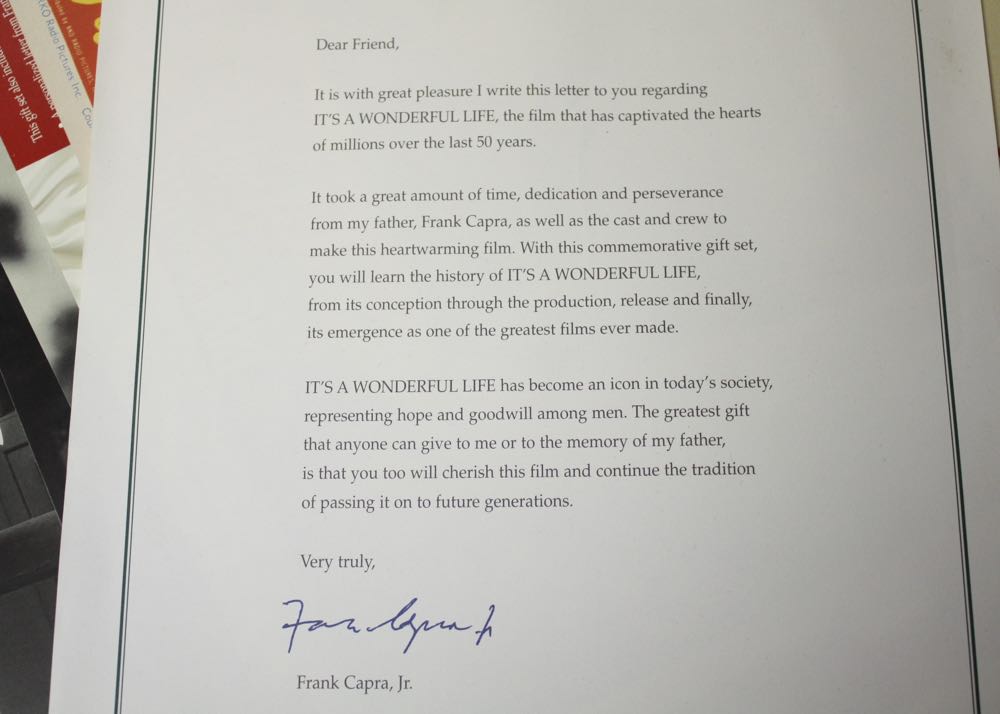 "It's a Wonderful Life" 50th Anniversary Boxed Gift Set Edition