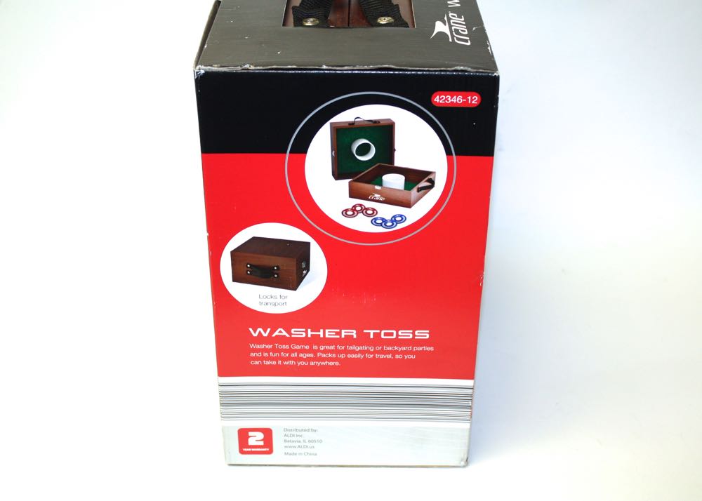 Boxed Crane Washer Toss Backyard Game