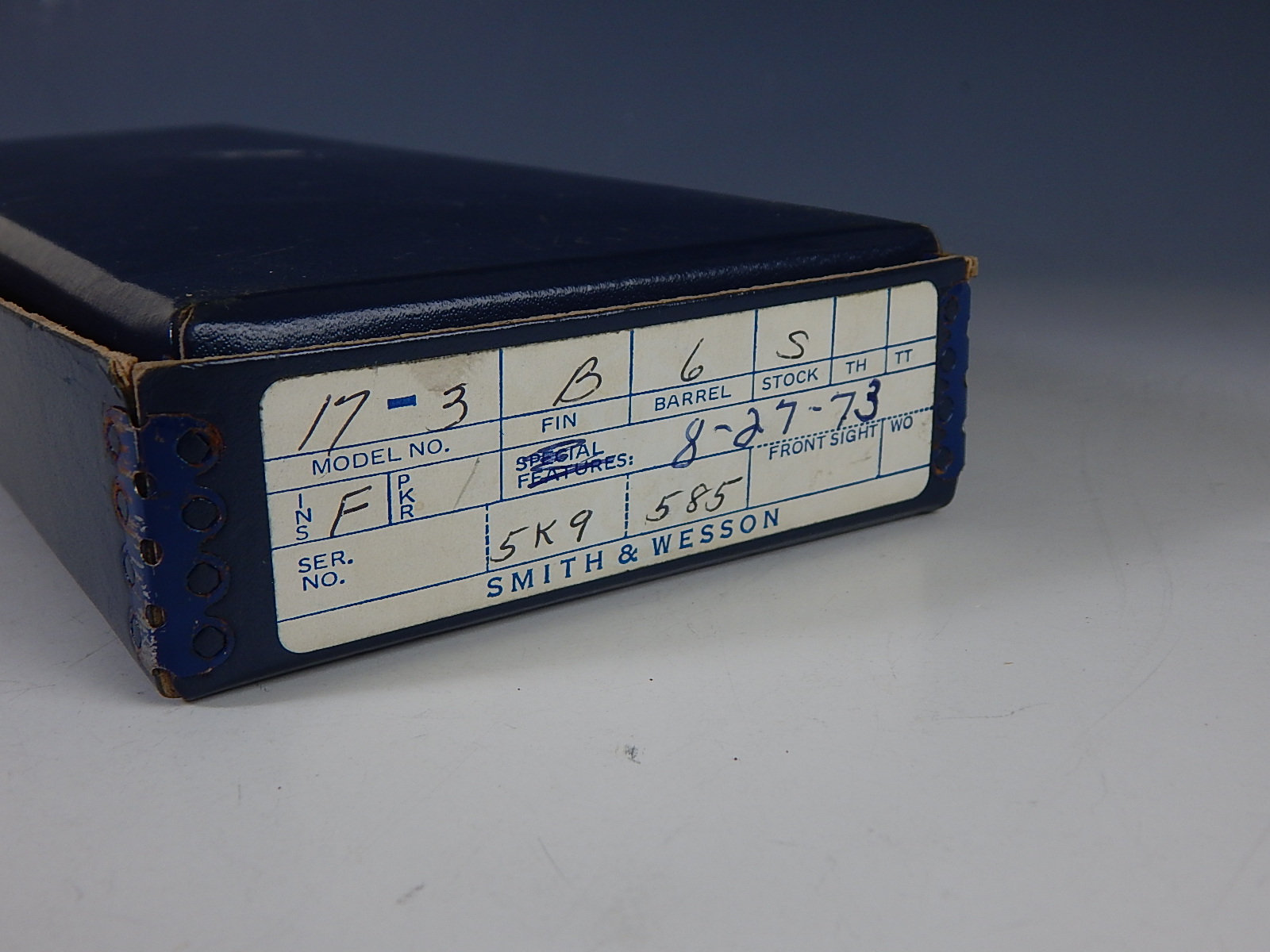 Smith and Wesson .22 Calibur Revolver - Model 17-3