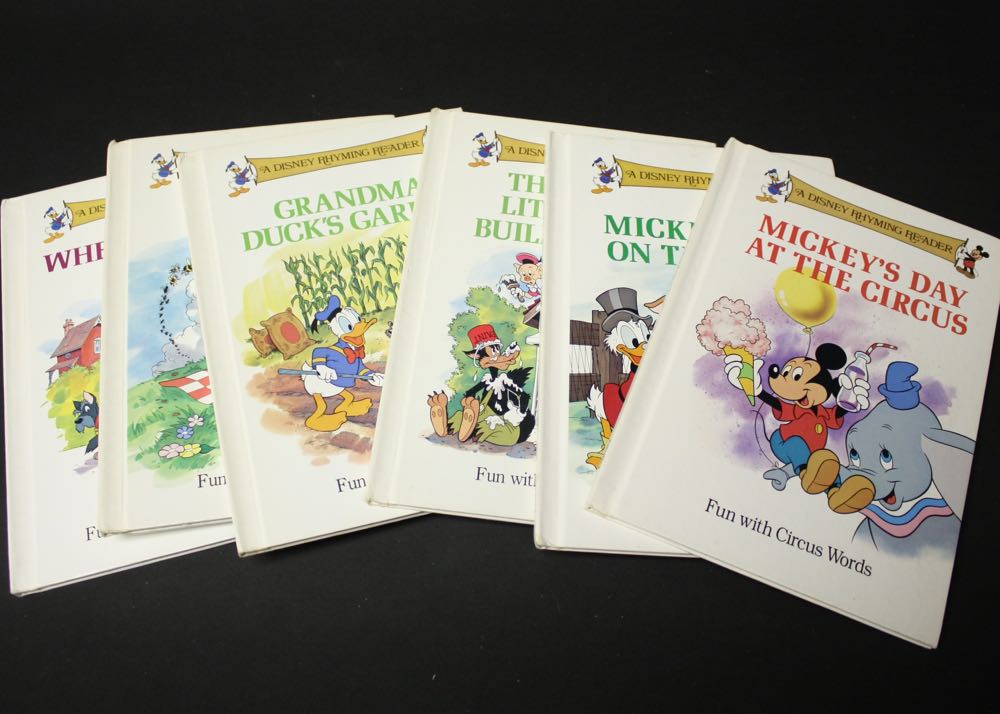 Disney Rhyming Reader Book Collection