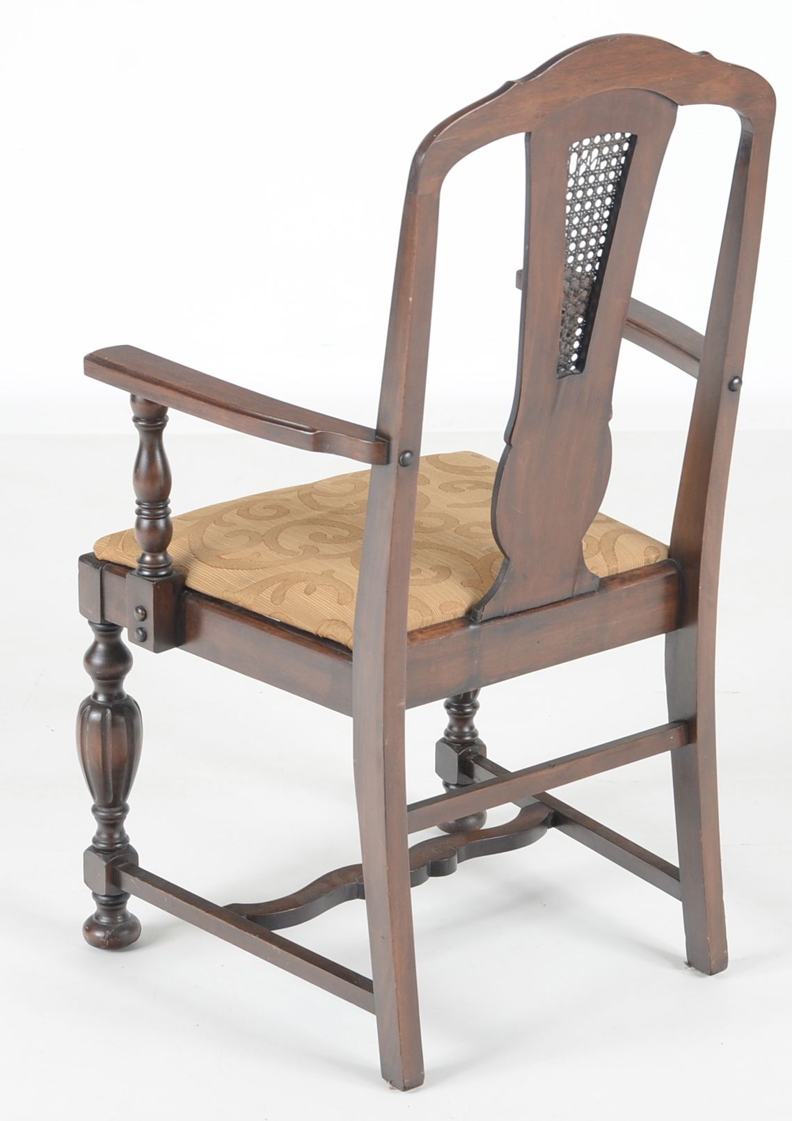 1920s Jacobean Style Dining Table and Six Chairs