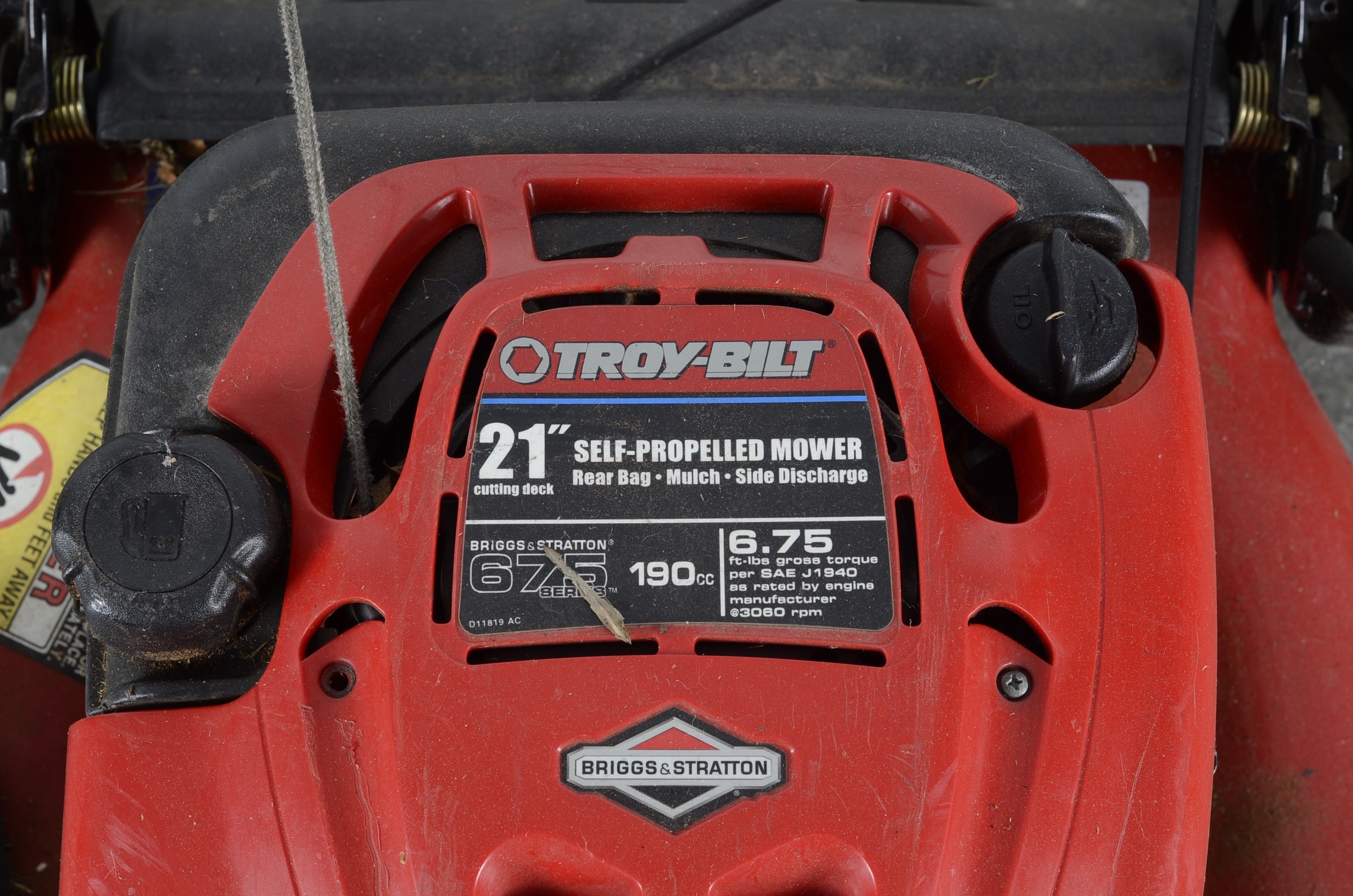Troy-Bilt 21" Self-Propelled Lawnmower