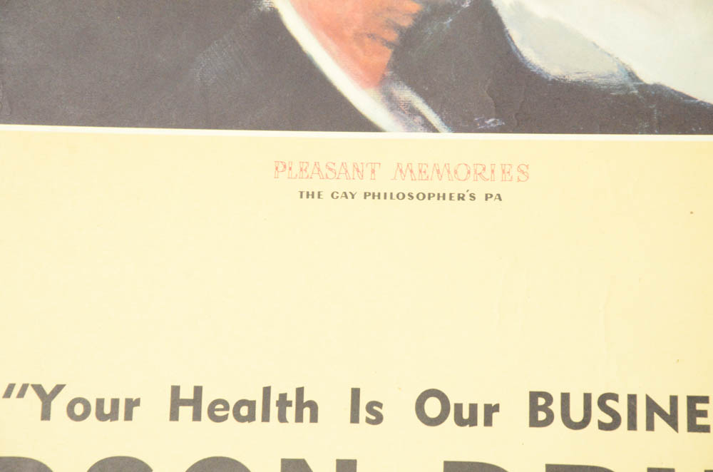 Vintage Davidson Drug Co. 1950s Calendars