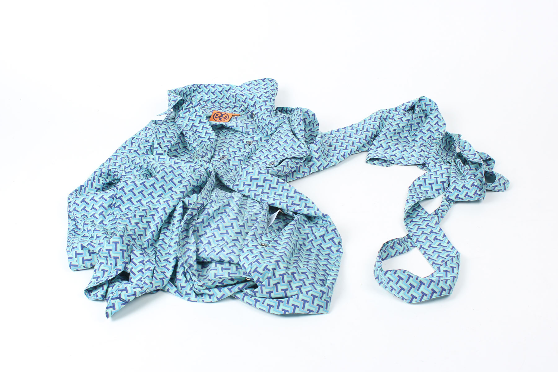 Tory Burch Silk Dress and Belt