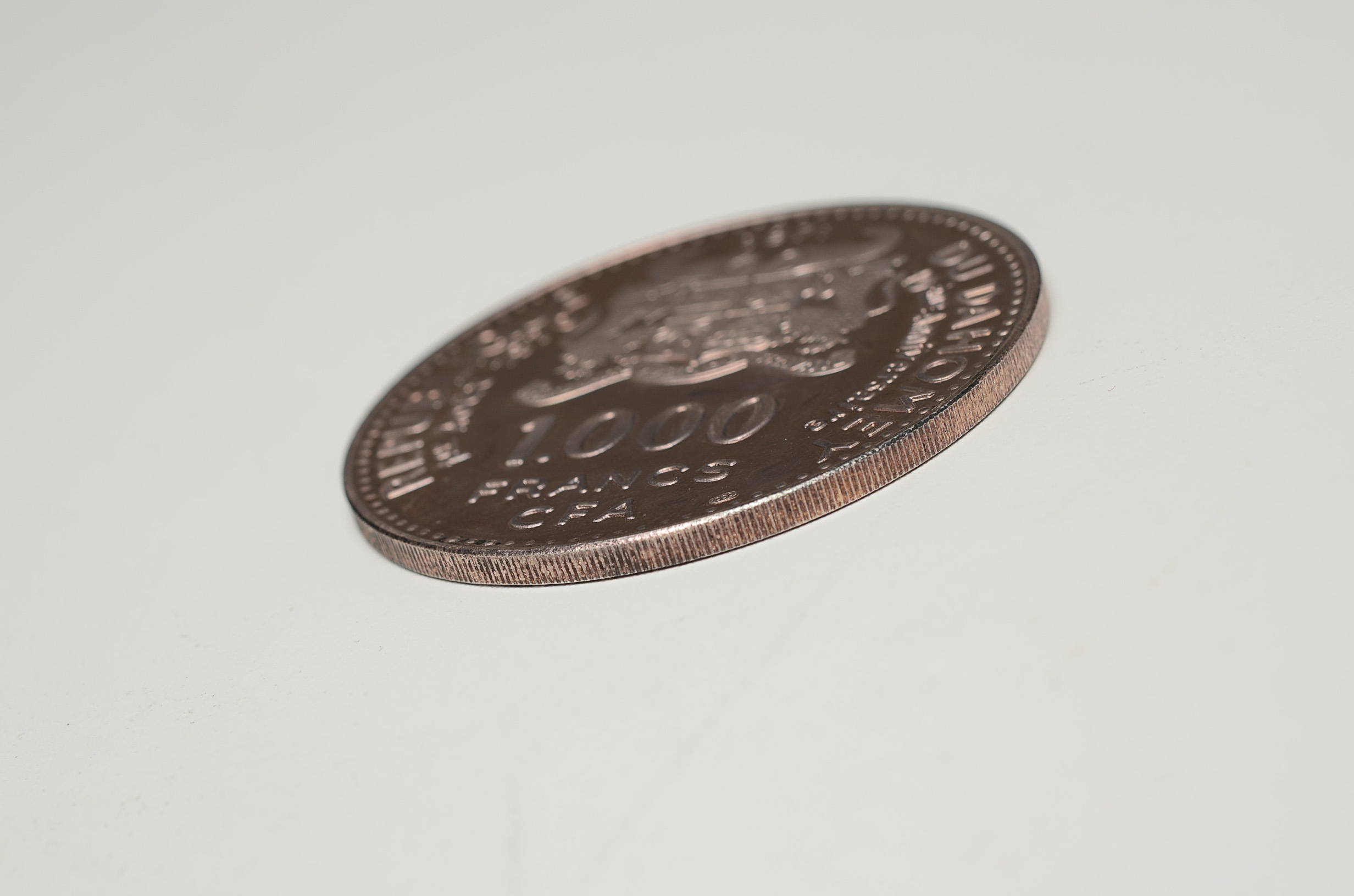 1971 Republic Du Dahomey 1000 Francs Silver Coin