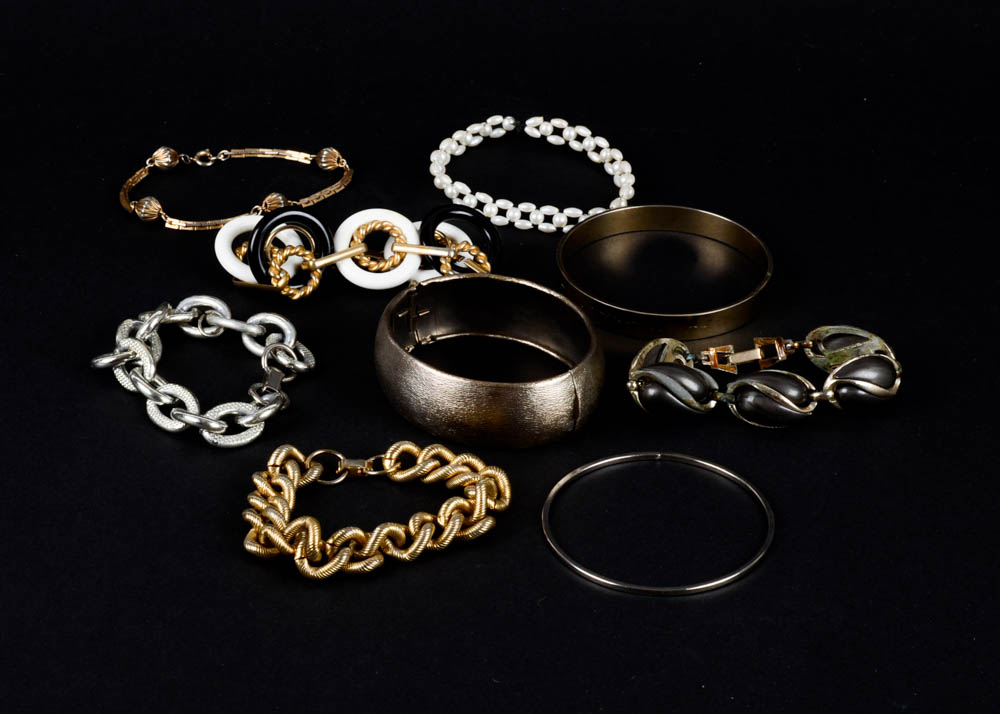 Collection of Fashion Bracelets