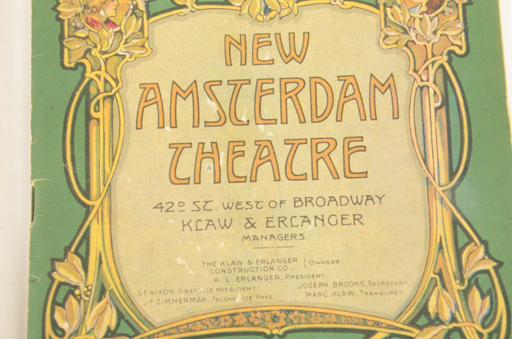 Collection of Antique Playbills