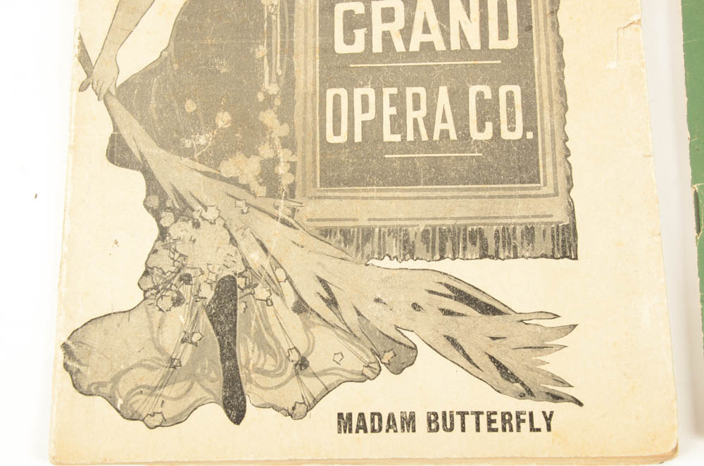 Collection of Antique Playbills