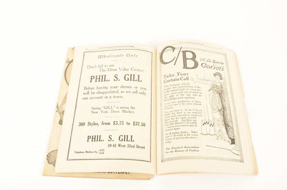 Collection of Antique Playbills