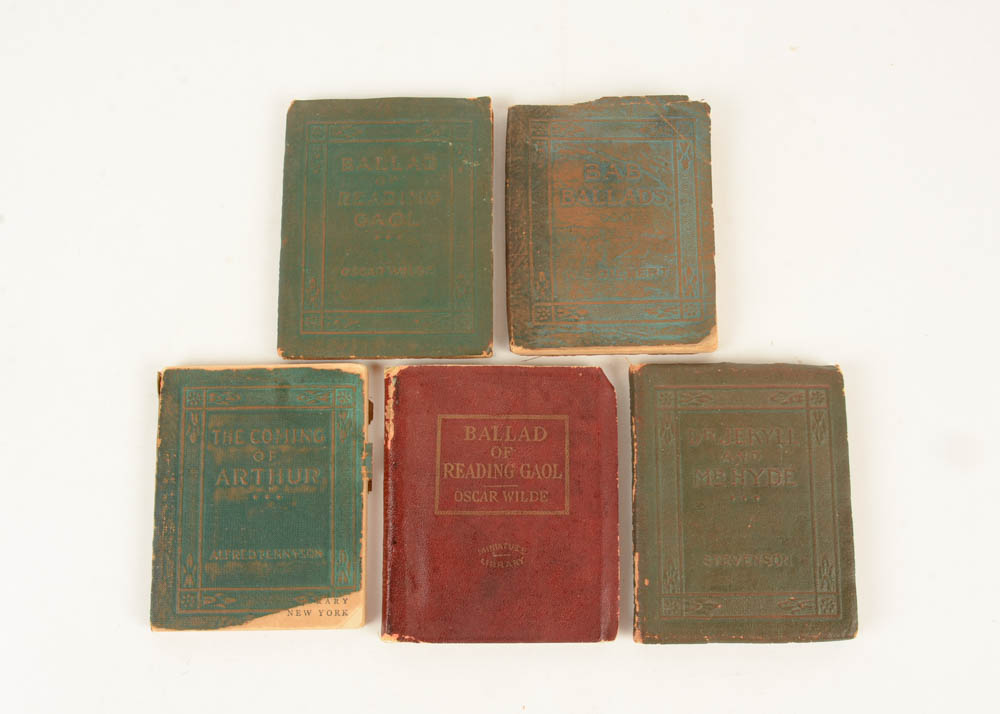 Collection of Miniature Library Books