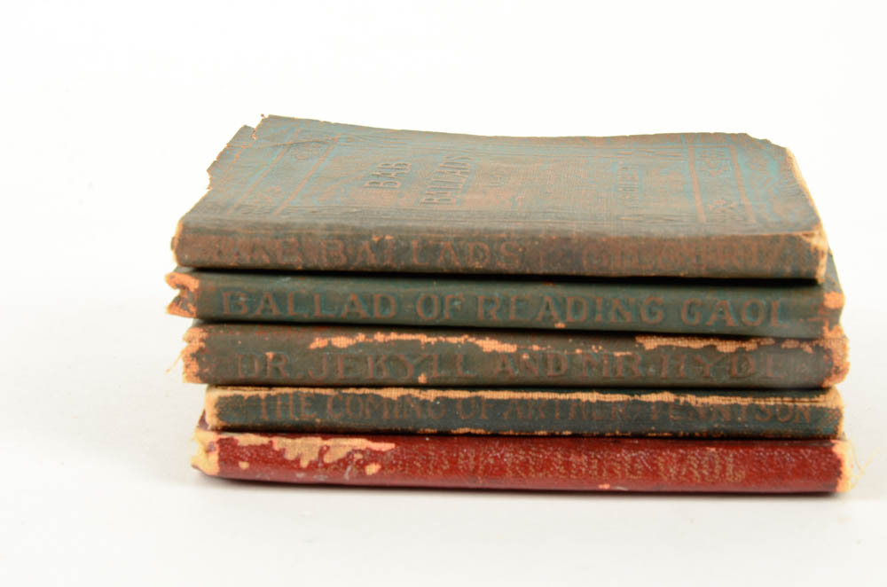 Collection of Miniature Library Books