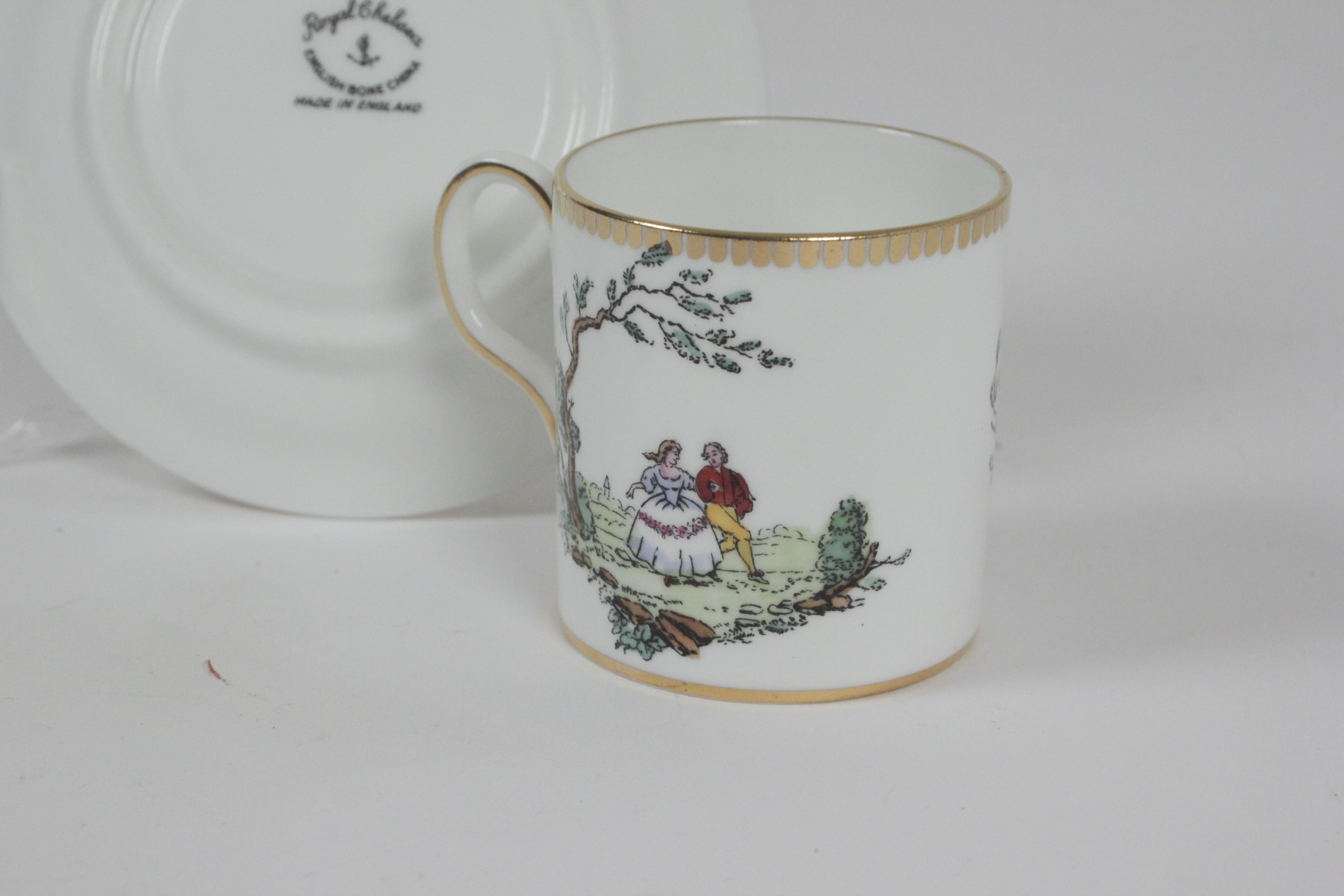 Vintage Demitasse Cups from Famous Porcelain Houses