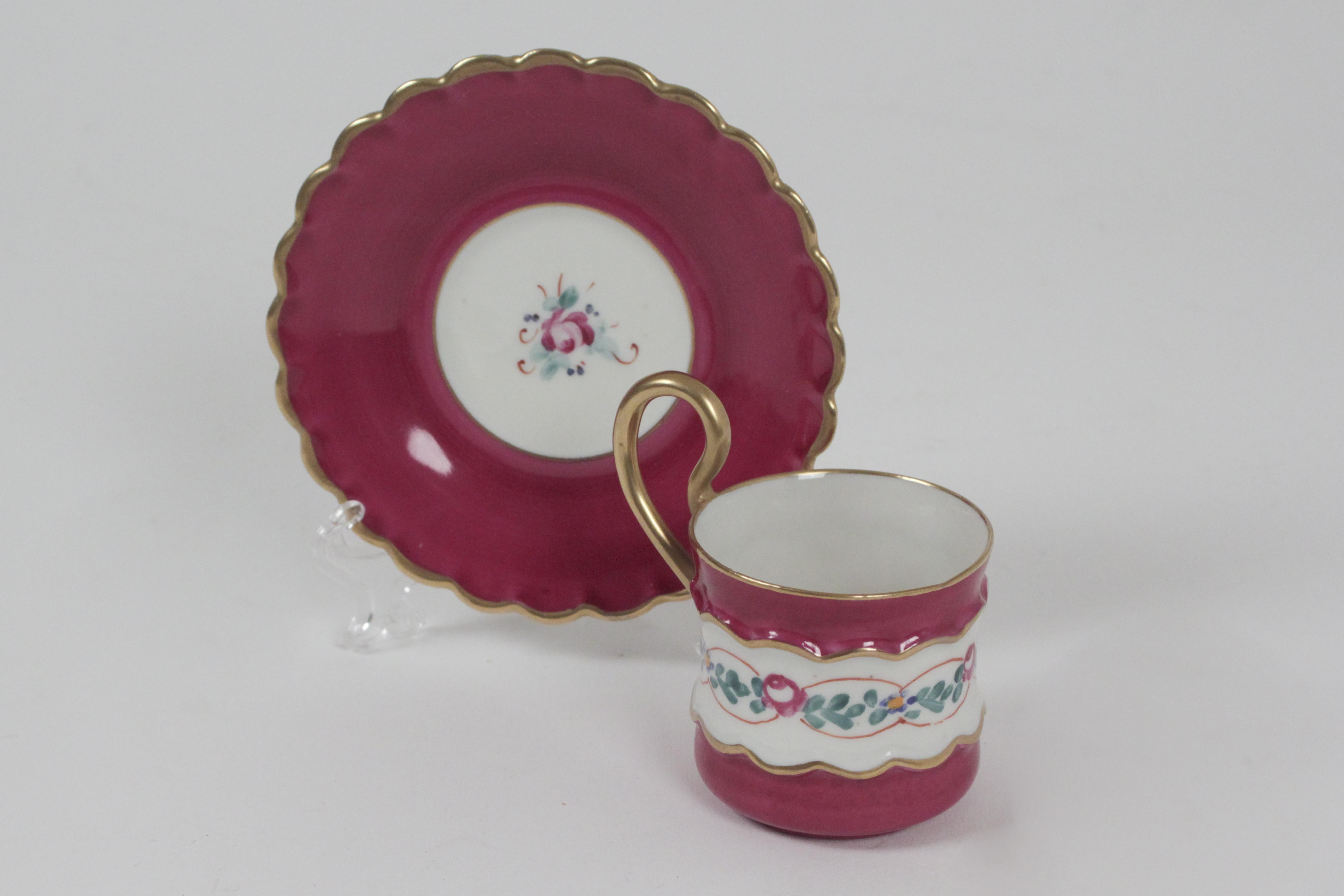 Vintage Demitasse Cups from Famous Porcelain Houses