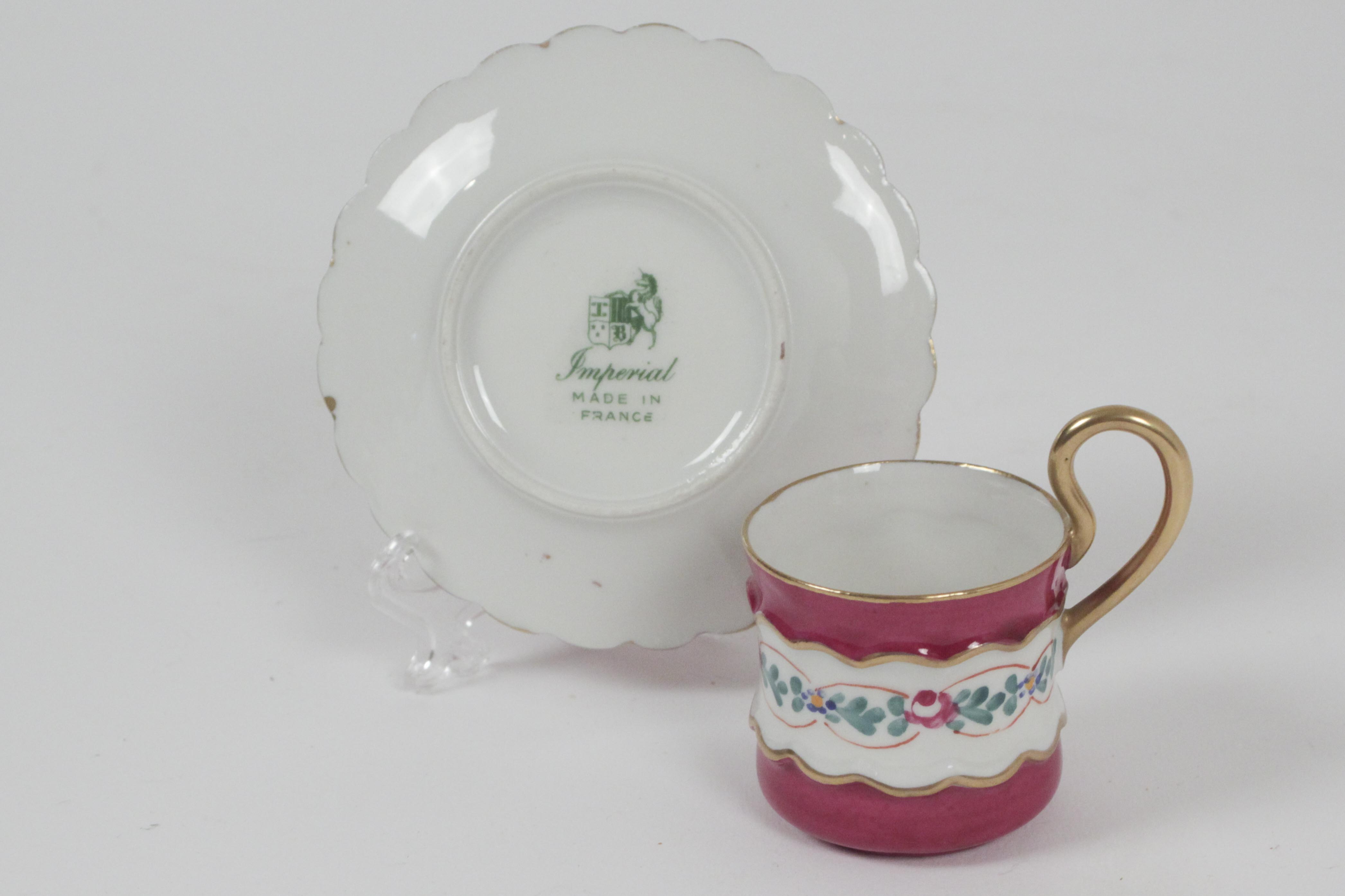 Vintage Demitasse Cups from Famous Porcelain Houses