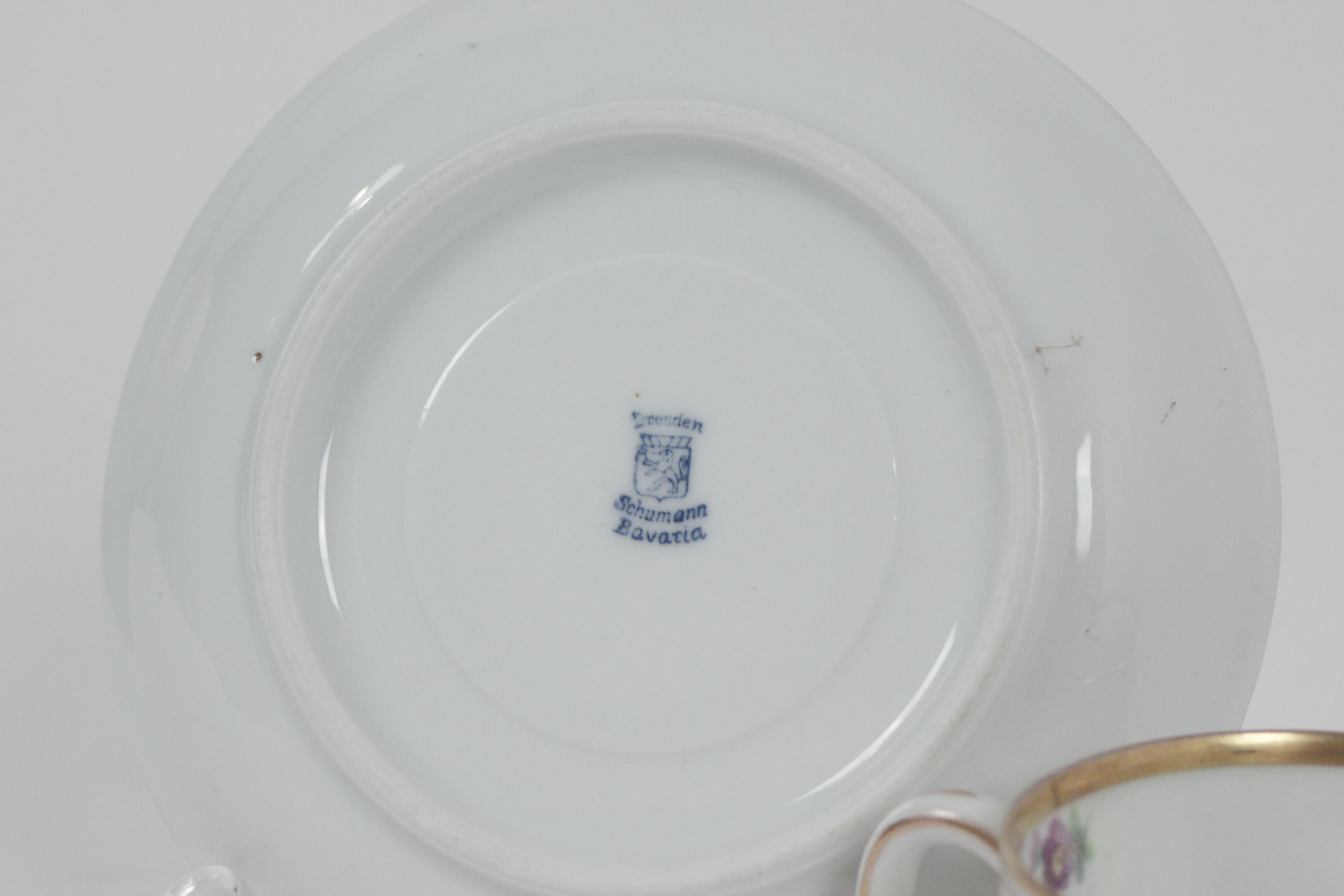 Vintage Demitasse Cups from Famous Porcelain Houses