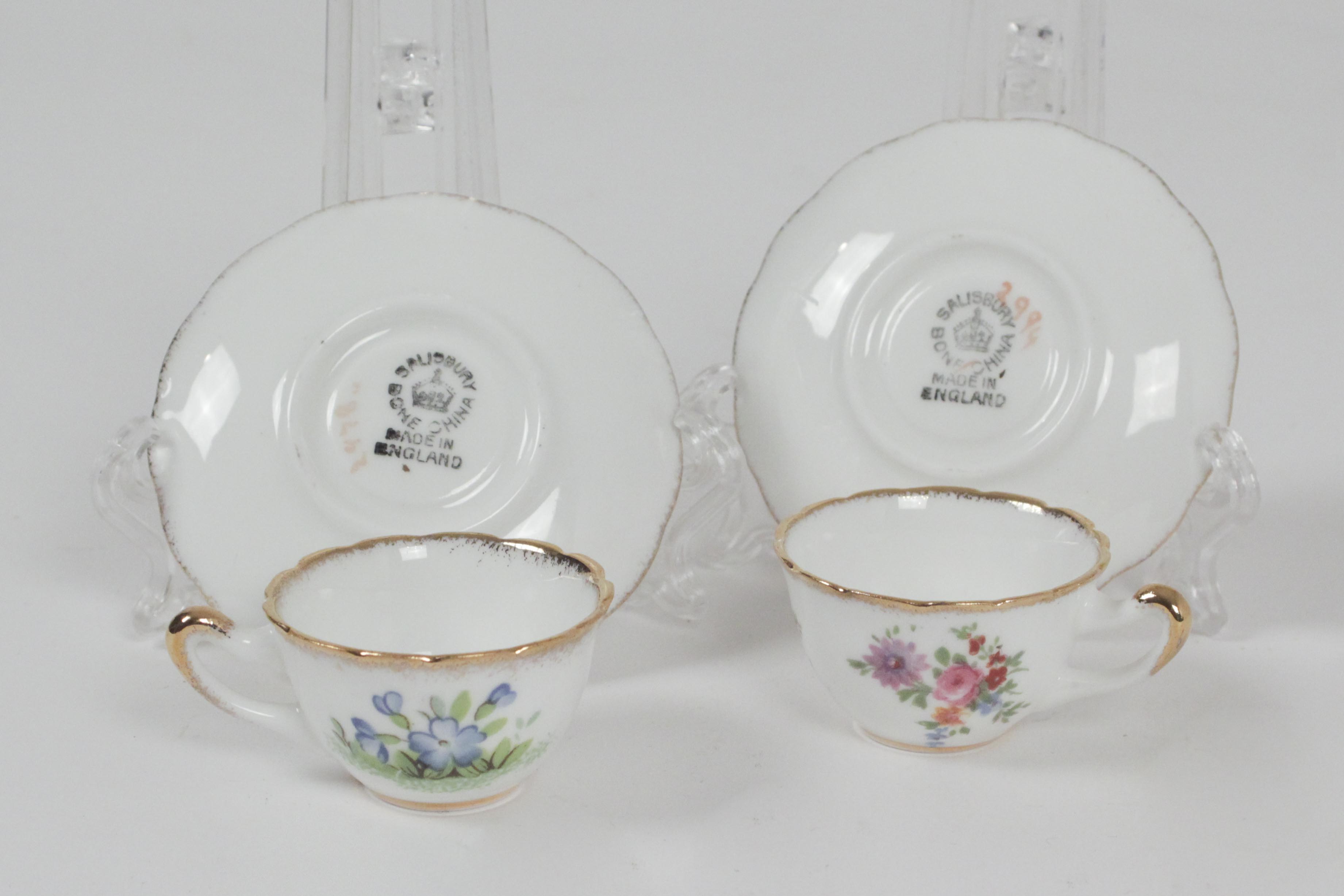 Vintage Demitasse Cups from Famous Porcelain Houses