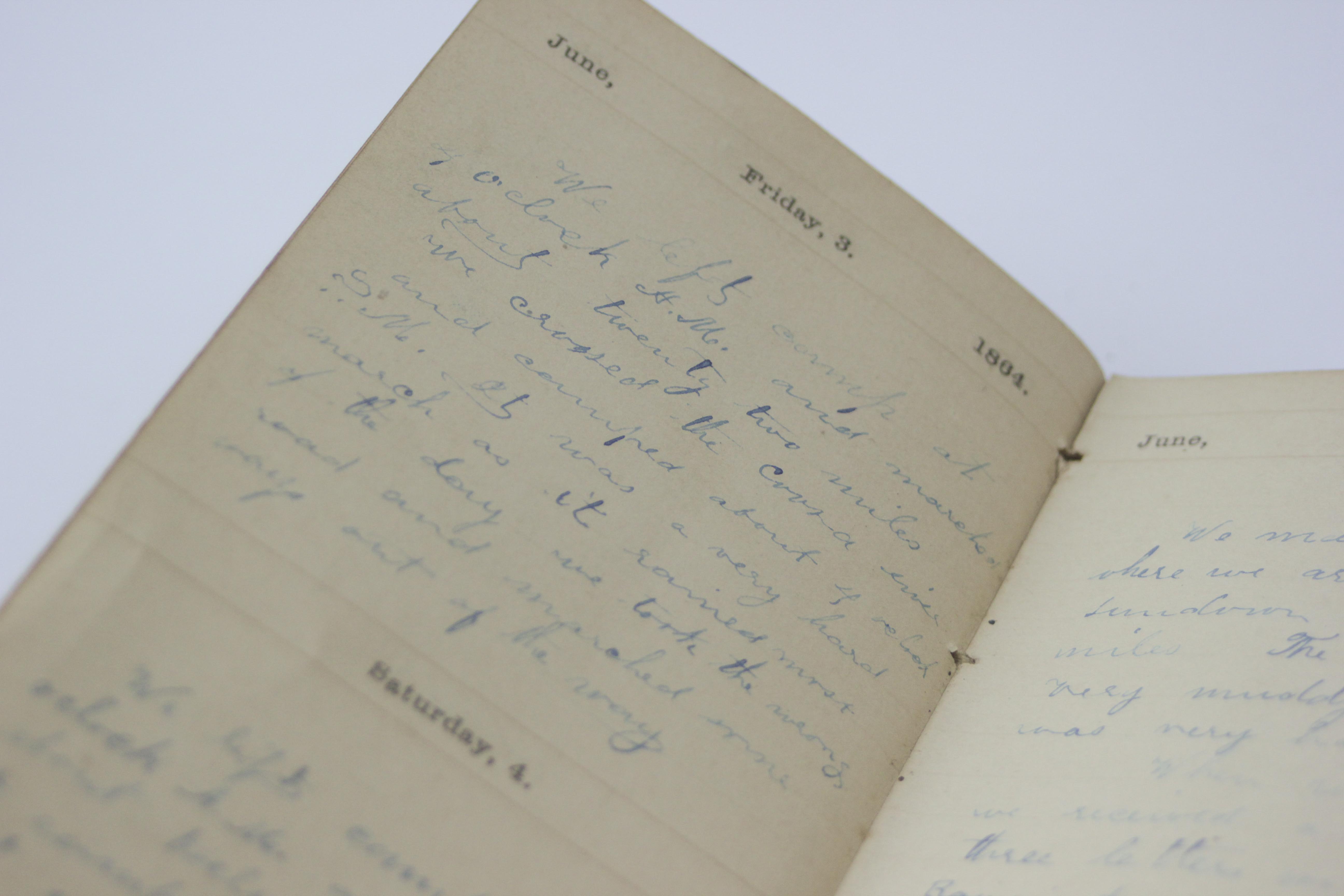 1863-1864 Daily Journal of Civil War Soldier Battle of Vicksburg