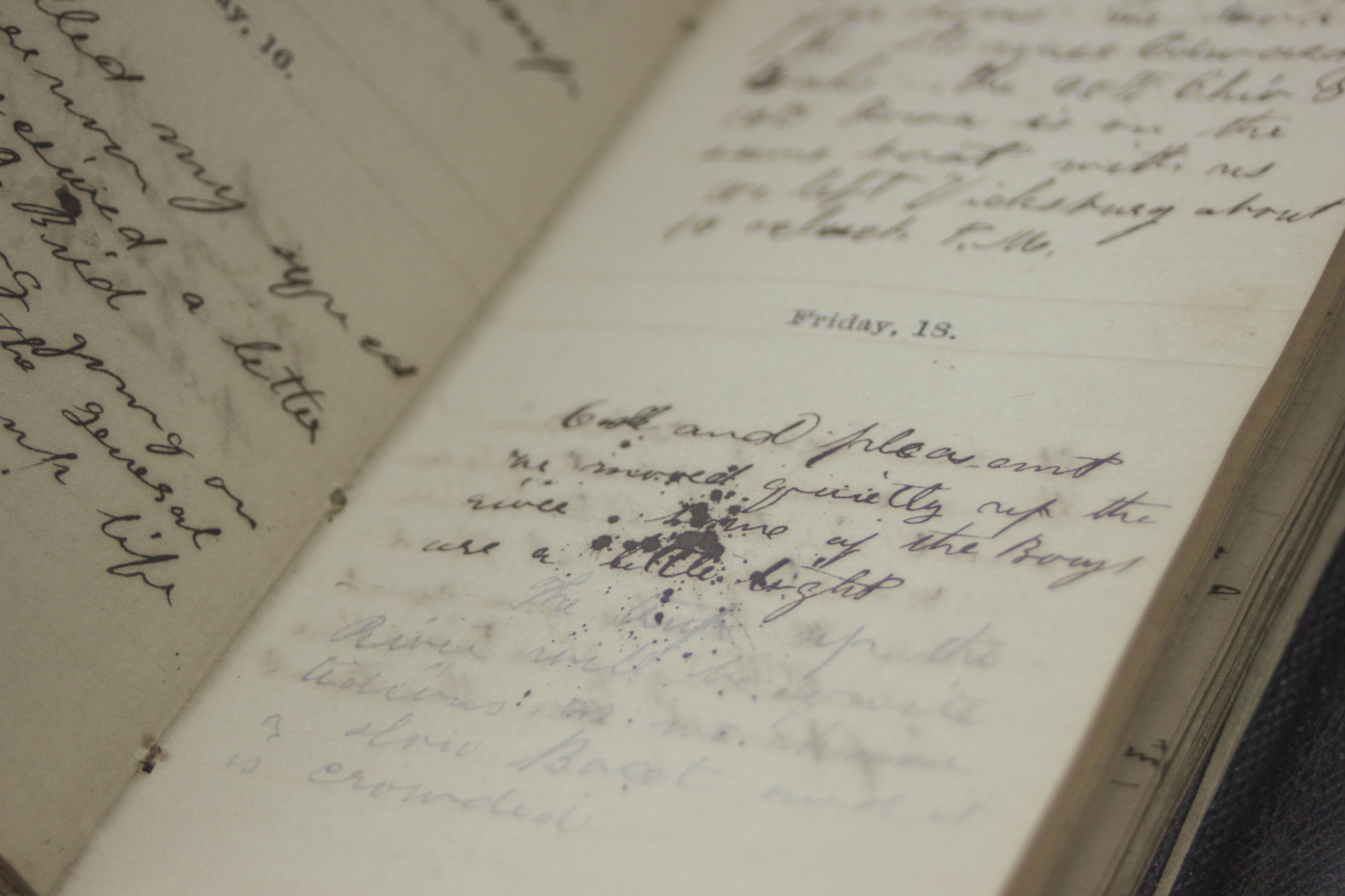 1863-1864 Daily Journal of Civil War Soldier Battle of Vicksburg