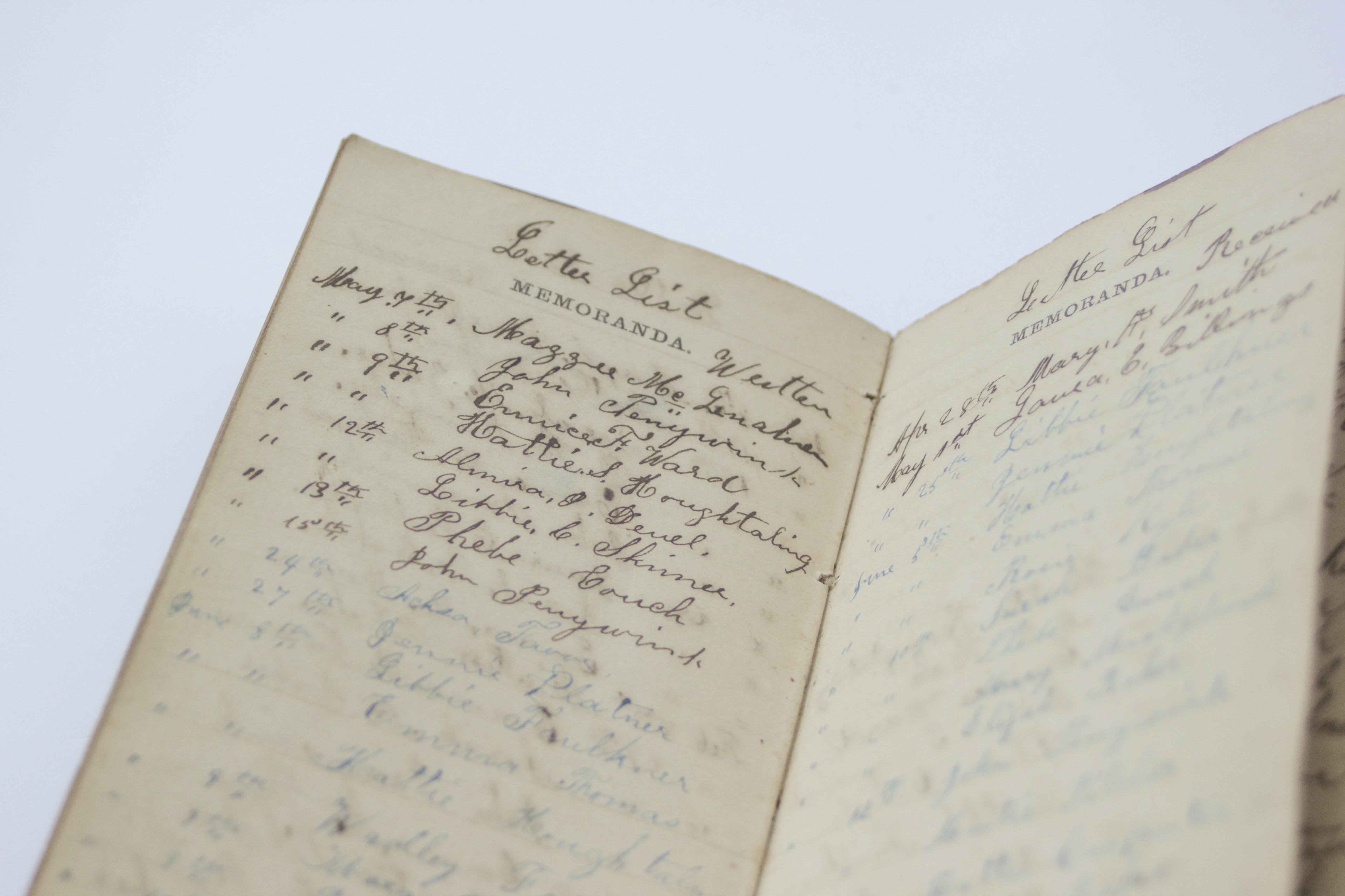 1863-1864 Daily Journal of Civil War Soldier Battle of Vicksburg