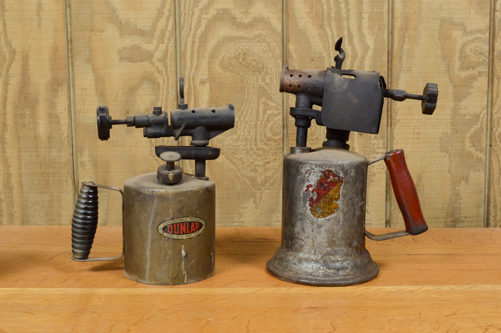 Two Vintage Welding Torches