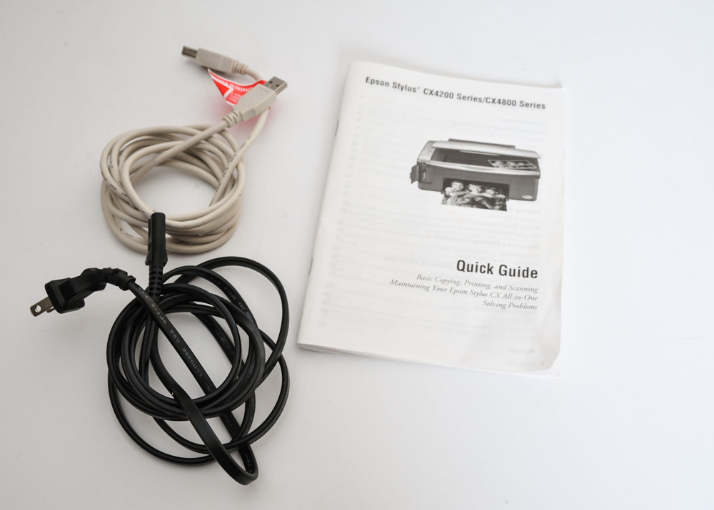 Epson Stylus CX4800 Series All-In-One