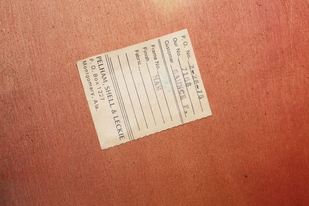 Pelham Shell & Leckie Italian Marble Top Coffee Table