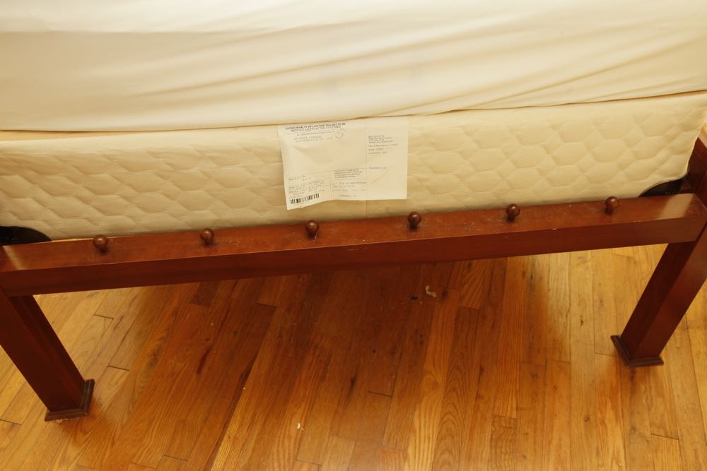 Full Size Cherry Pencil Post Bed