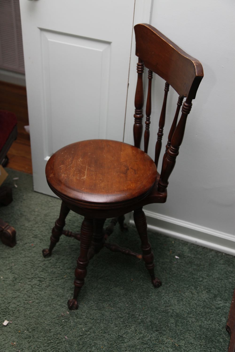 Cornish Company Antique Pump Organ with Chair