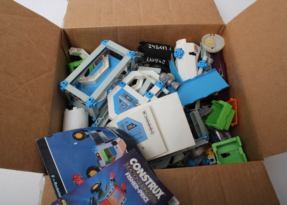 Vintage Toys "Construx" Cruisers and Gyro-Car