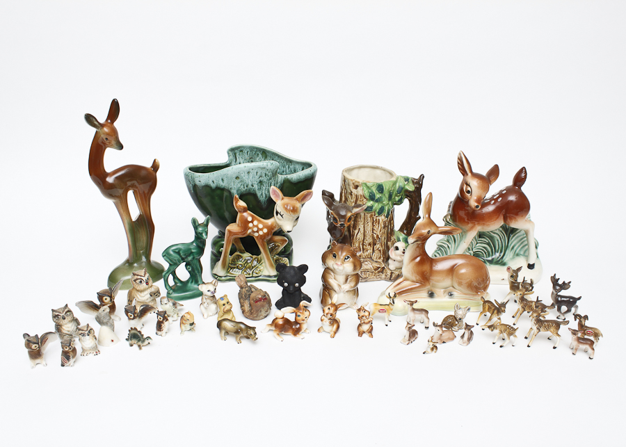 Decorative Woodland Animal Figurines