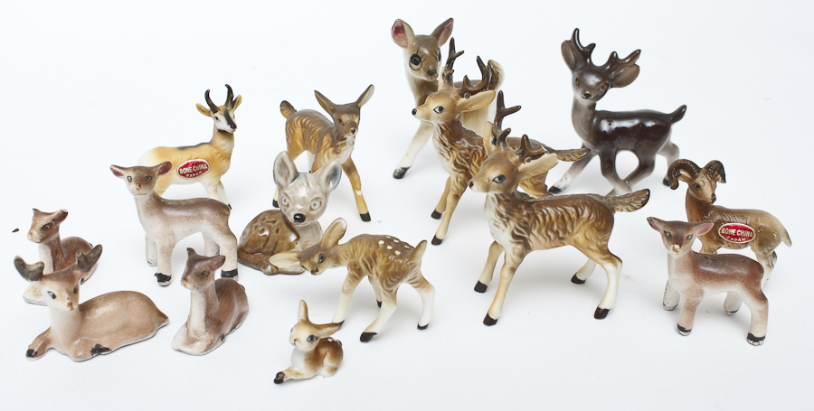 Decorative Woodland Animal Figurines