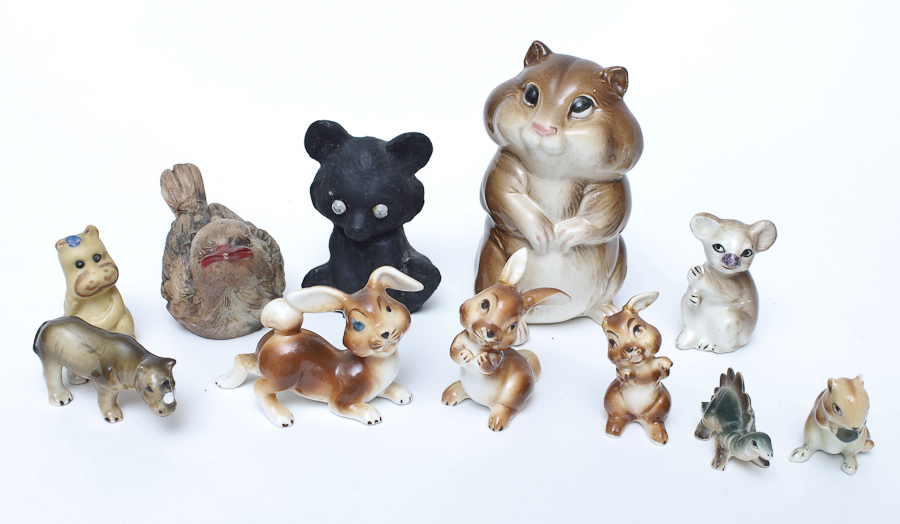 Decorative Woodland Animal Figurines