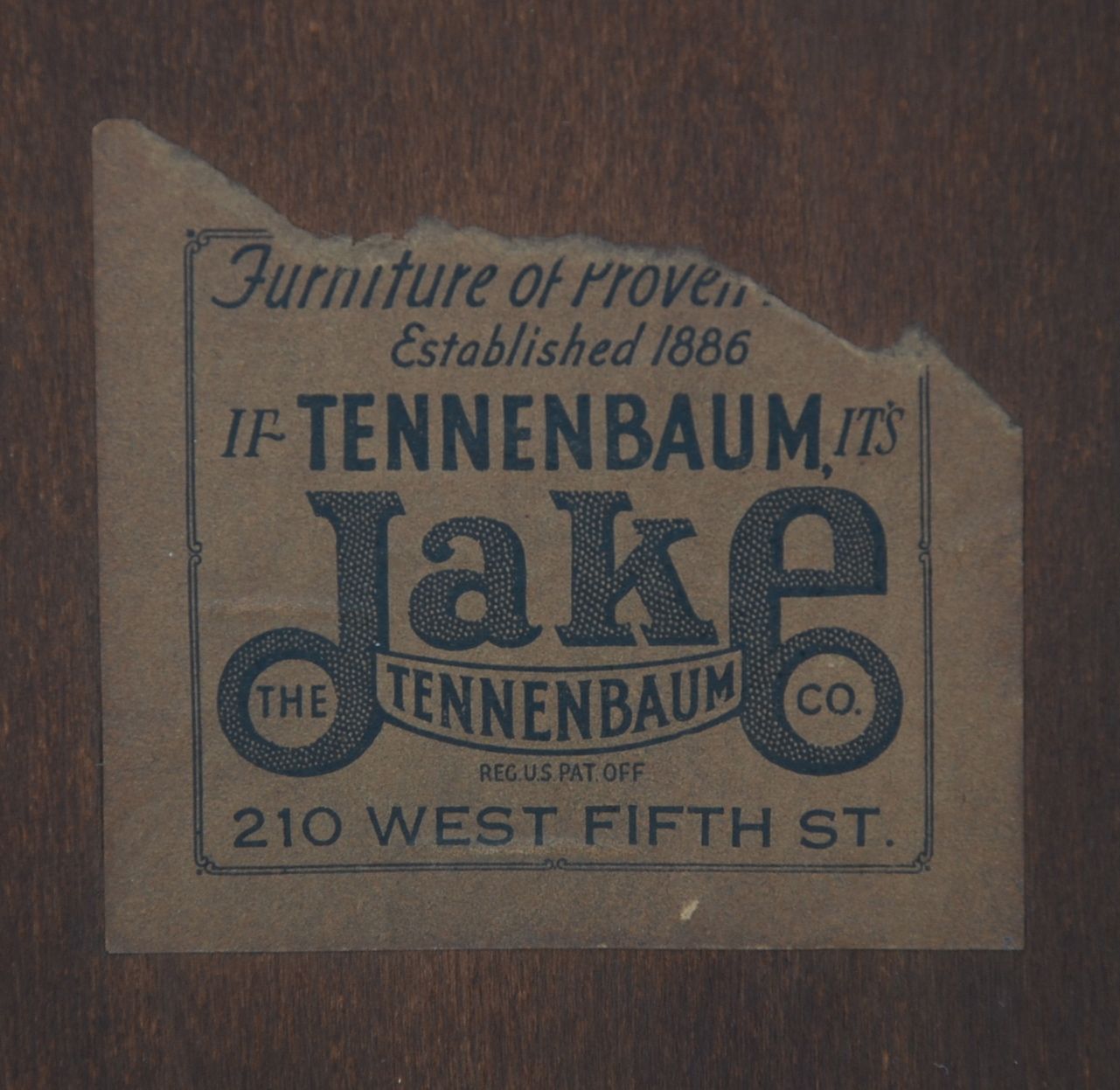 Jake Tennenbaum Vanity with Mirror