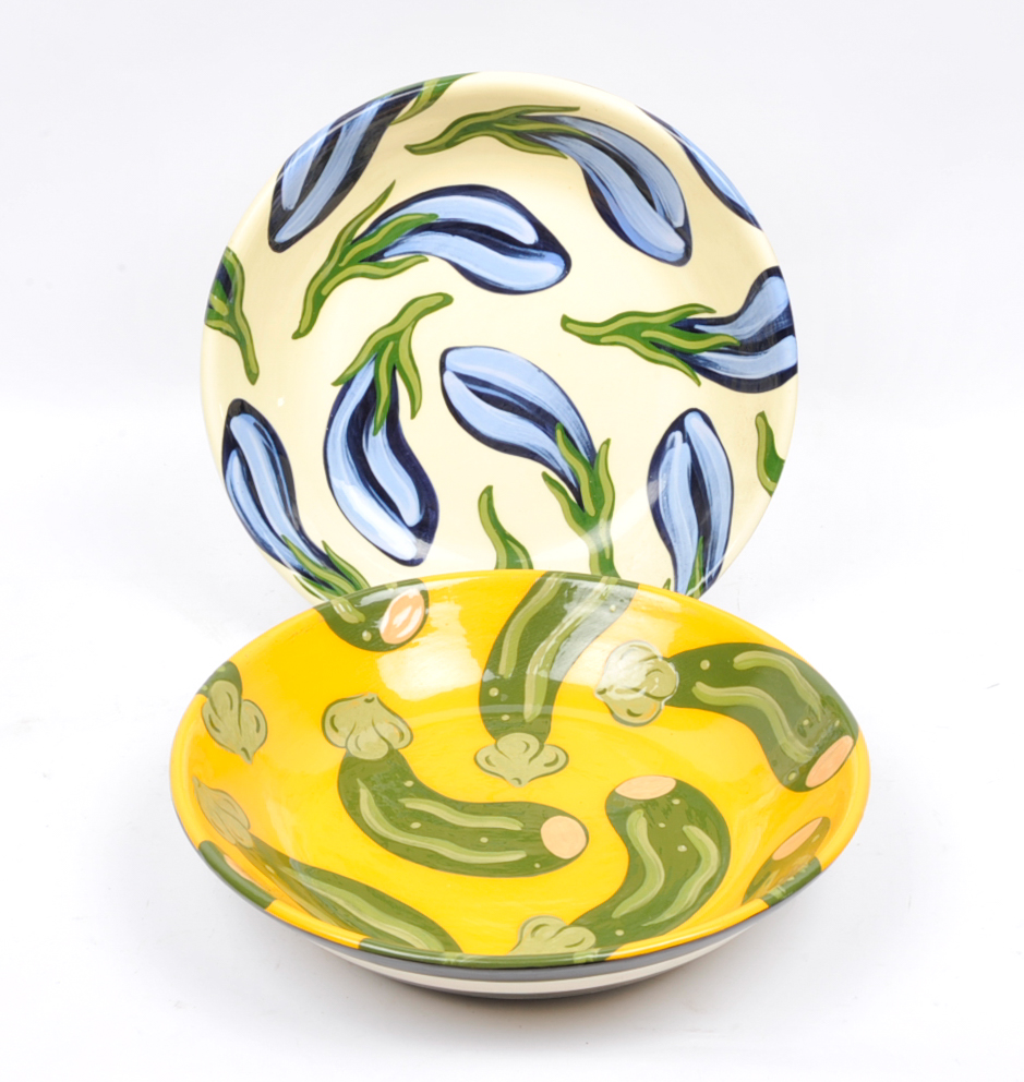 Handmade Ceramic Dishes by Local Artist