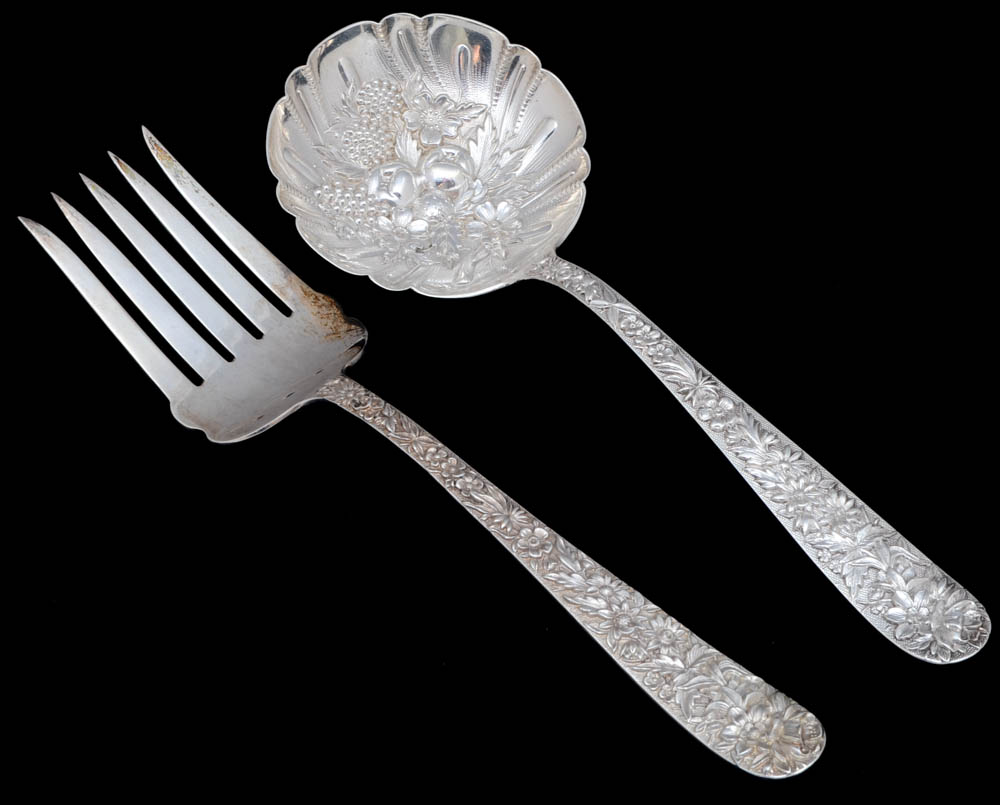 S. Kirk & Son "Repoussé" Sterling Silver Flatware