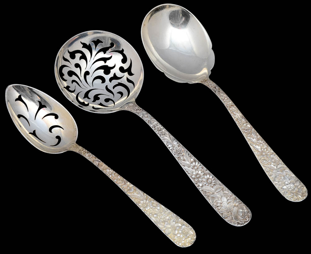 S. Kirk & Son "Repoussé" Sterling Silver Flatware