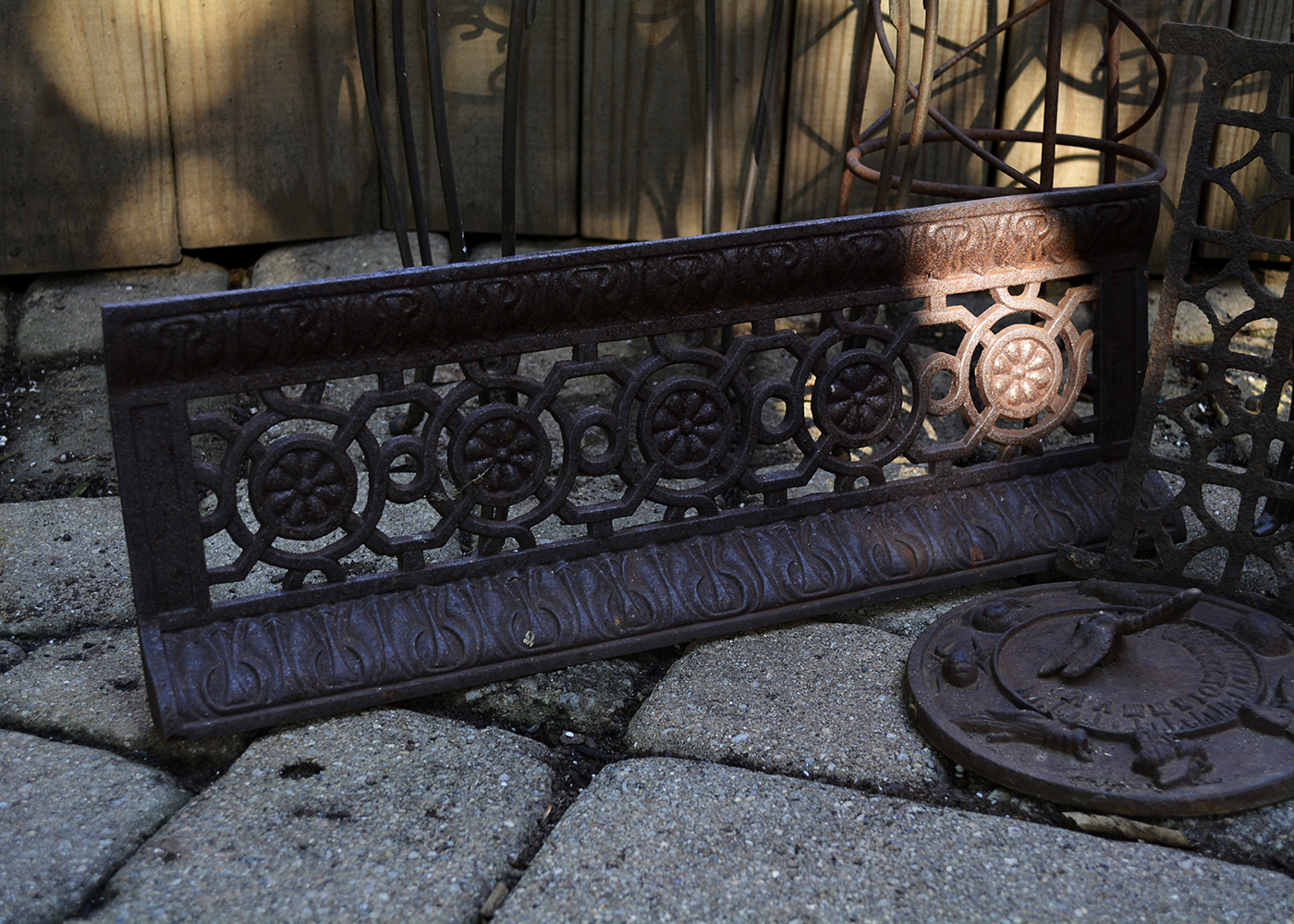Iron Garden Decor