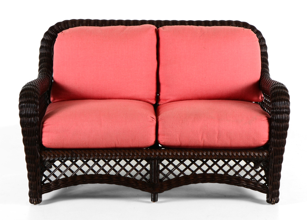 Lane Venture Outdoor Furniture Classic Wicker Loveseat