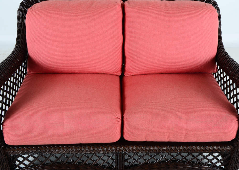 Lane Venture Outdoor Furniture Classic Wicker Loveseat