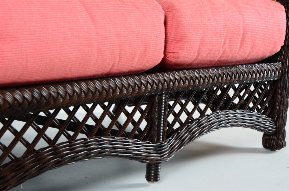 Lane Venture Outdoor Furniture Classic Wicker Loveseat