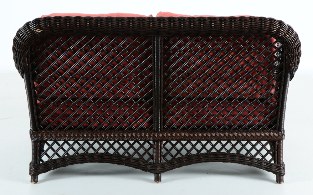 Lane Venture Outdoor Furniture Classic Wicker Loveseat