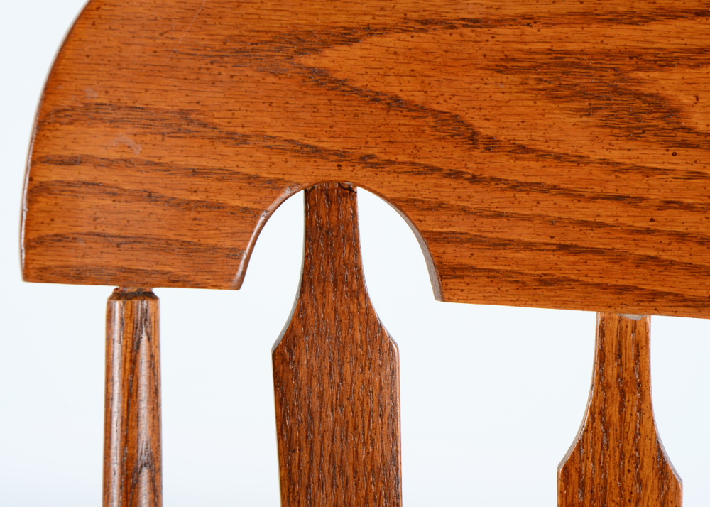 Vintage Tell City Chair Company Maple Rocking Chair Boston Rocker